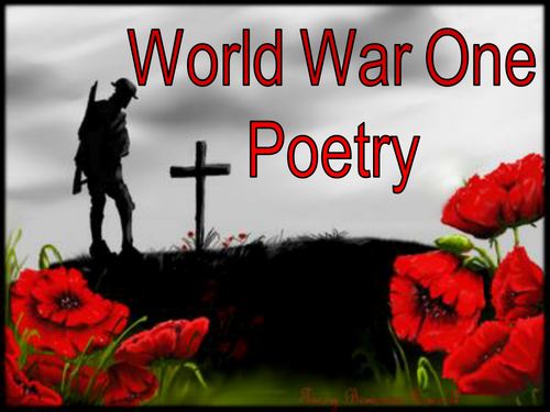 cover of World War One poetry